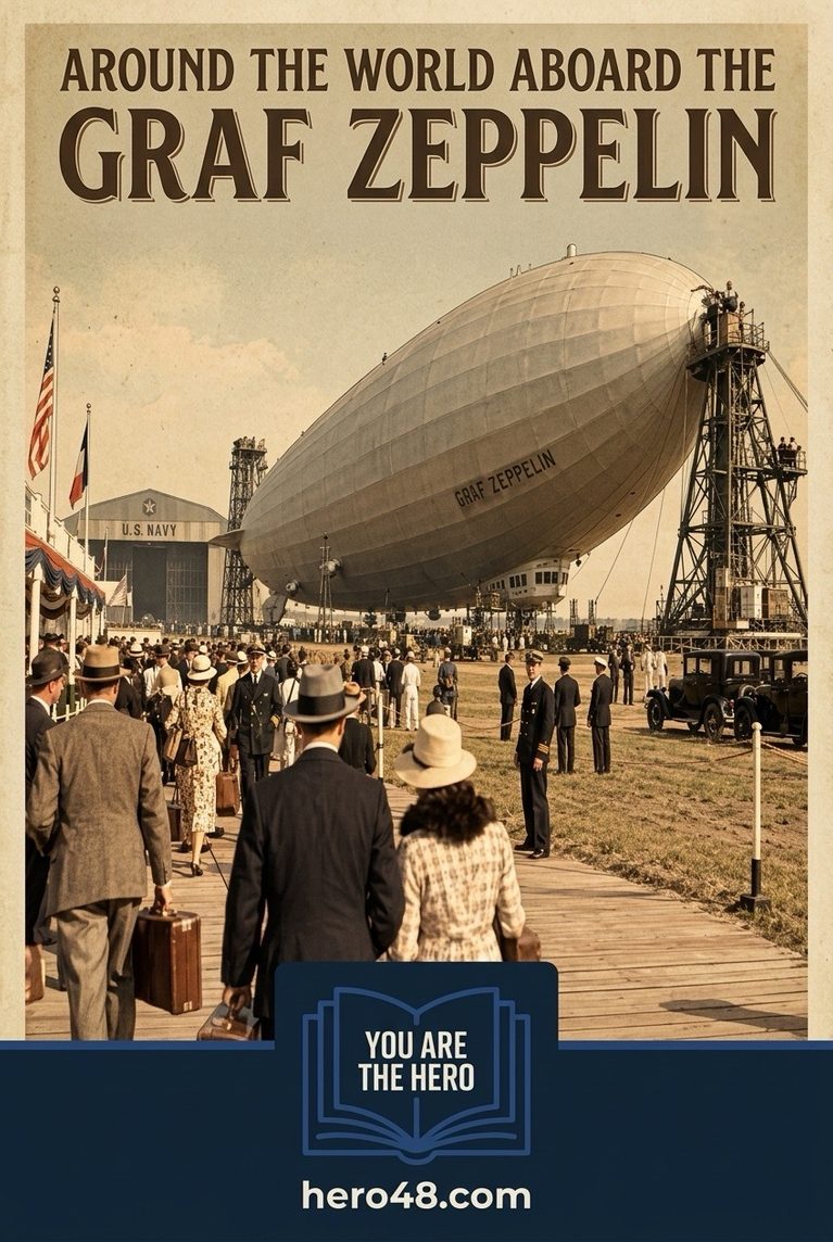 Around the World Aboard the Graf Zeppelin — 1929